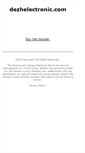 Mobile Screenshot of dezhelectronic.com